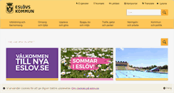 Desktop Screenshot of eslov.se